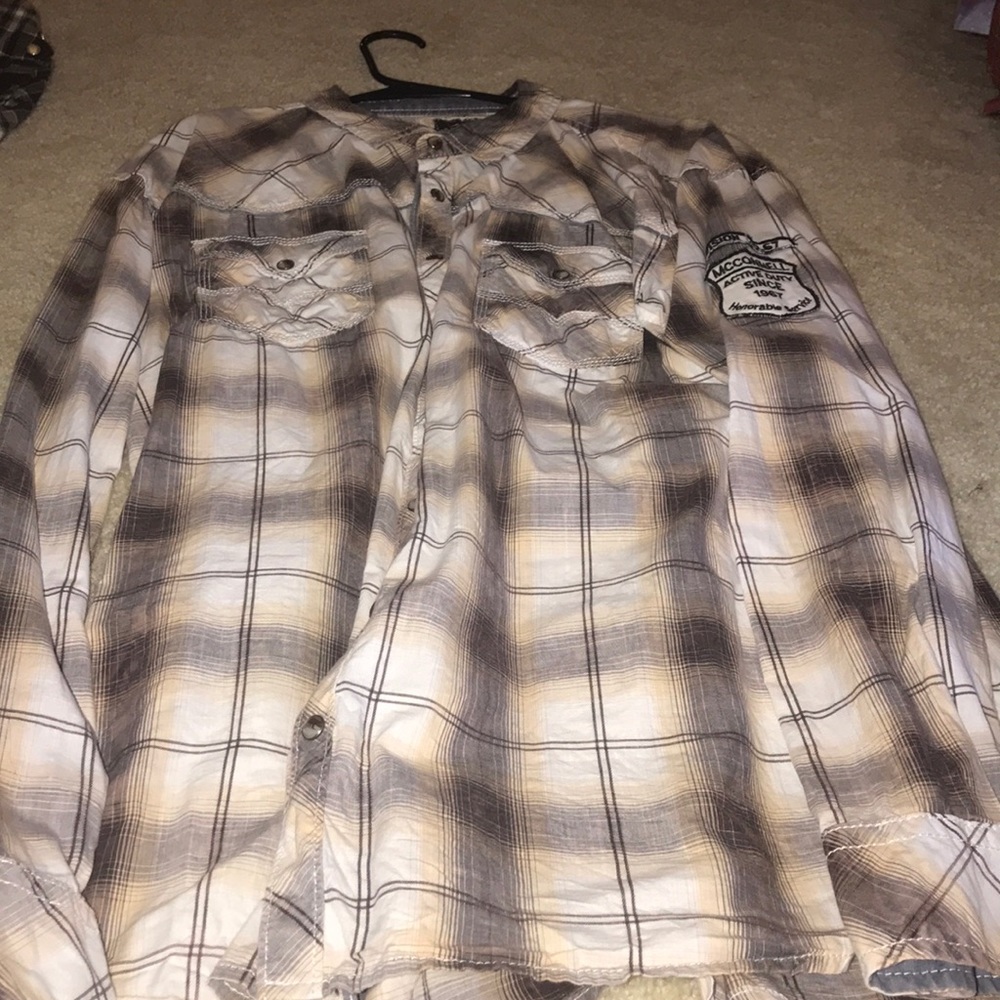 BKE Vintage men’s athletic fit dress shirt